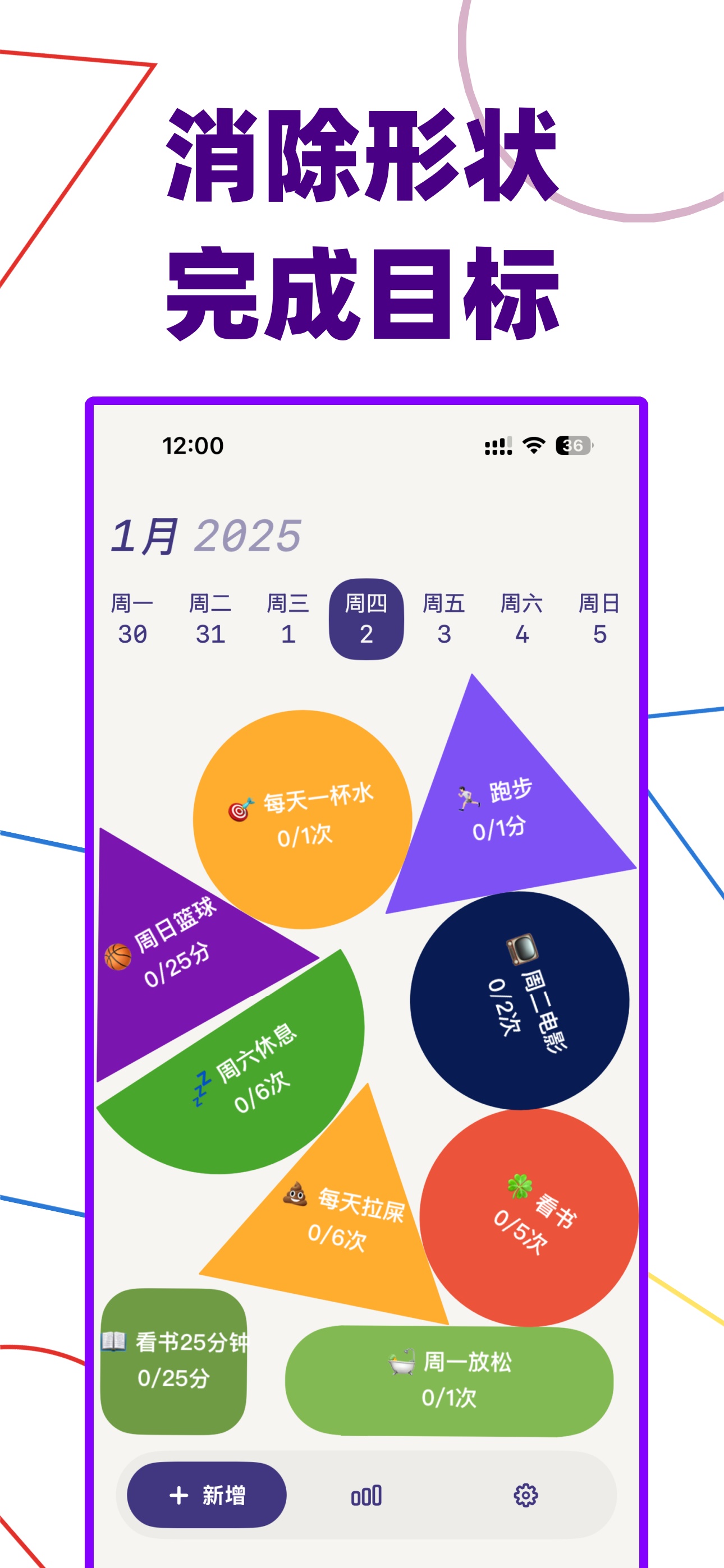 GoalHabit 统计报表
